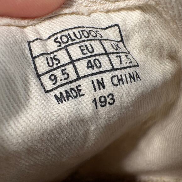 Soludos Cactus Smoking Slipper in Sand Sz 9.5 Espadrille Flats Summer Platform - Picture 6 of 8